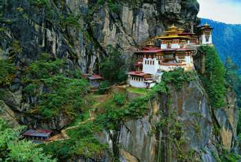 Tiger Nest Monastery Bhutan Shutterstock 143634871