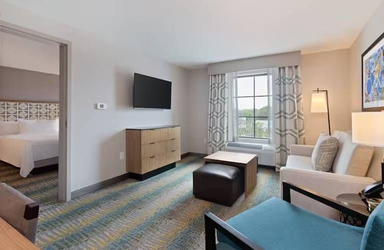 Homewood Suites by Hilton St. Augustine San Sebastian queen living area.jpg