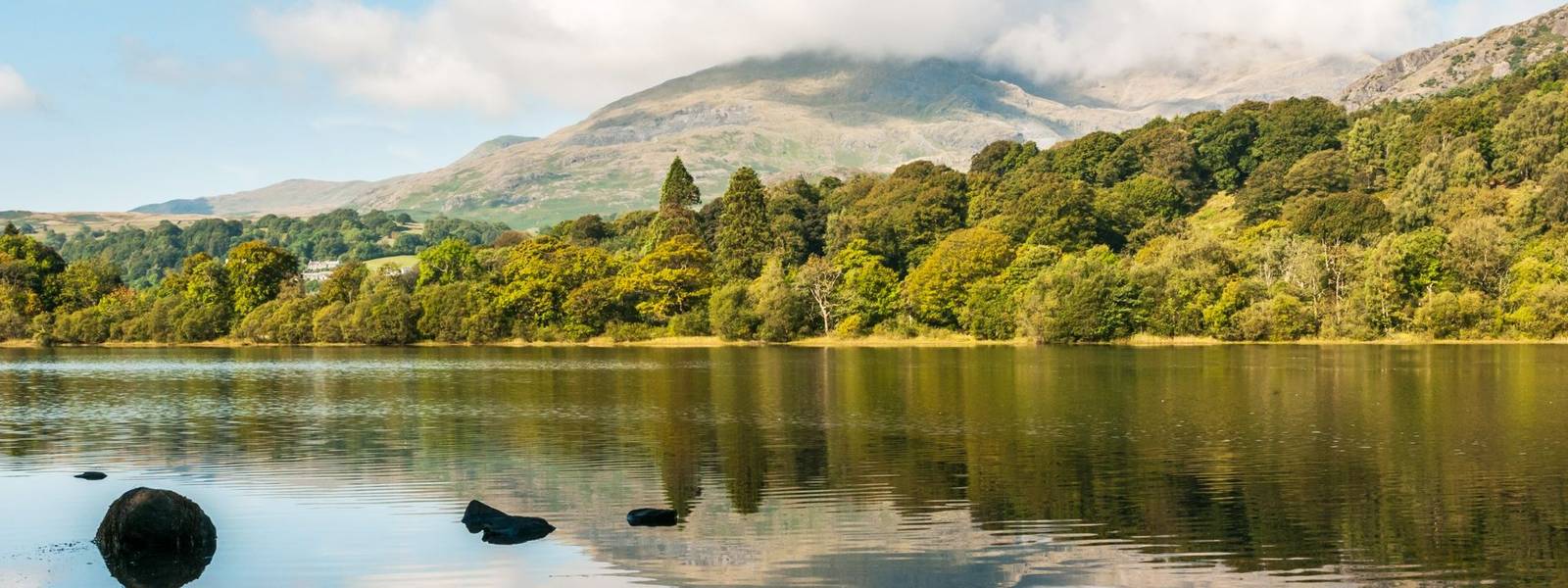 Coniston Water in the English Lake District