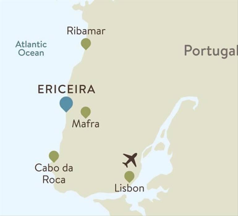 Ericeira Itinerary Map