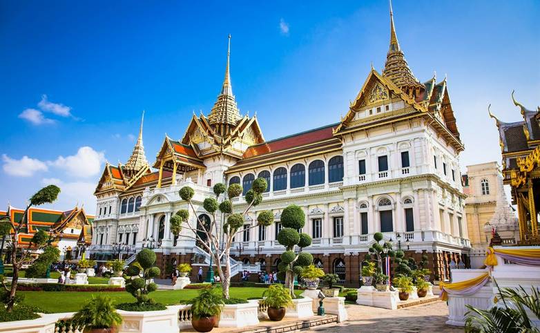 Grand Palace in Phra Nakhon, Bangkok, Thailand.