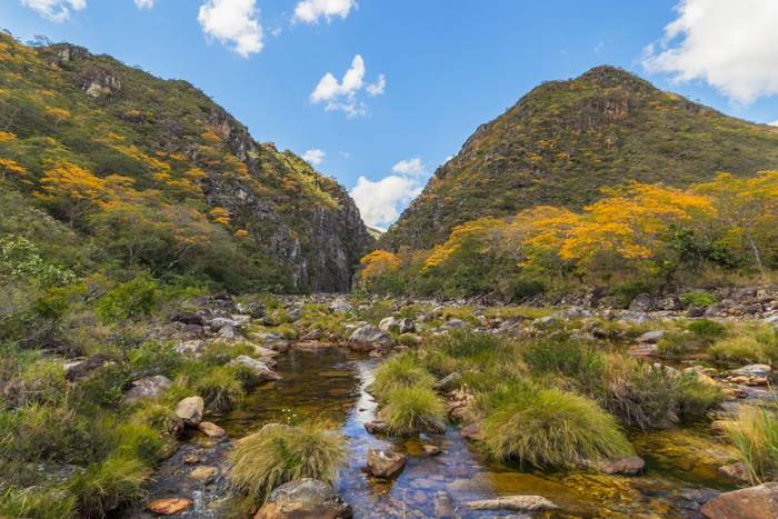 Serra do Cipo National Park,  Bocaina River in Minas Gerais