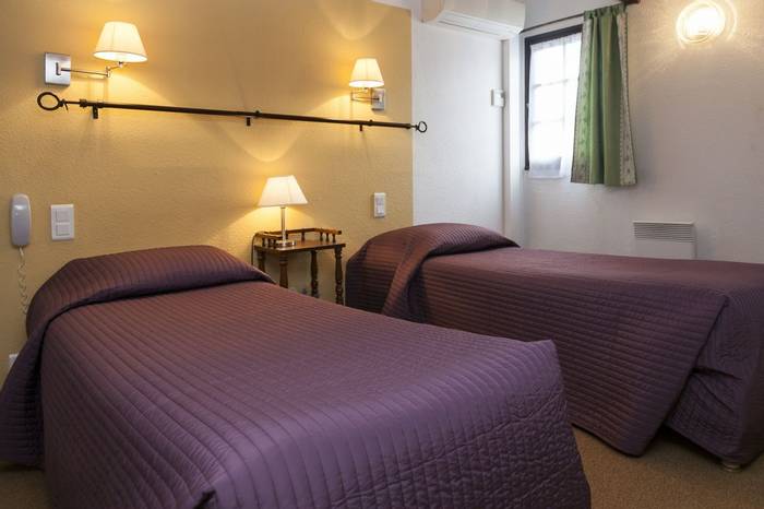 Bedroom at the Hotel Granges Arles