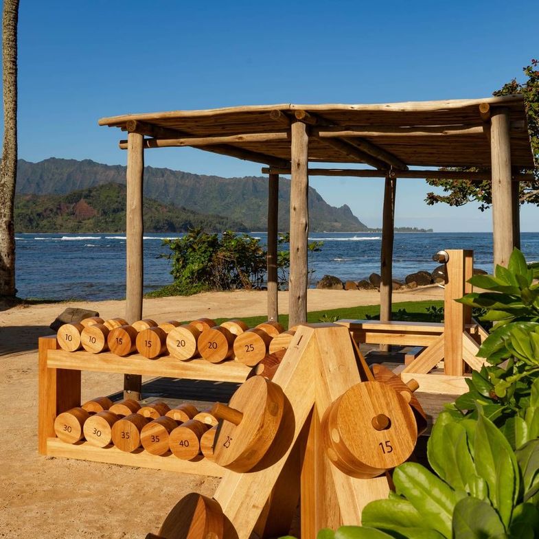 1 Hotel Hanalei Bay outdoor gym.jpg