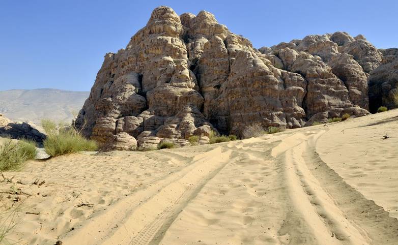 Little Petra landscape, Jordan