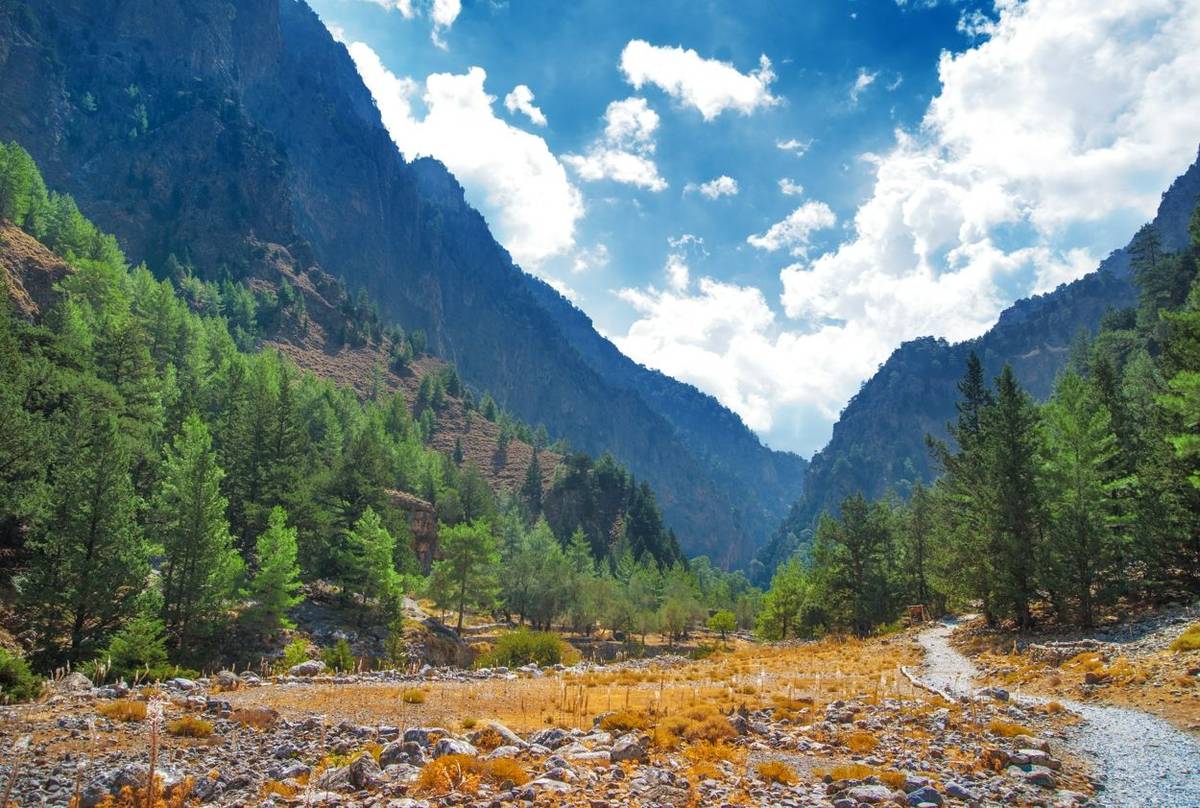 Samaria Gorge. Crete. Shutterstock 174844028
