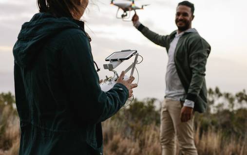 Learn to fly a drone on the Dorset Coast Holiday