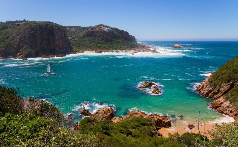 Amazing view of Featherbed, Knysna, Featherbed Nature Reserve, South Africa