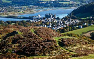 Snowdonia Way - Guided Trail - Views from Conwy Mountain - AdobeStock_46215520