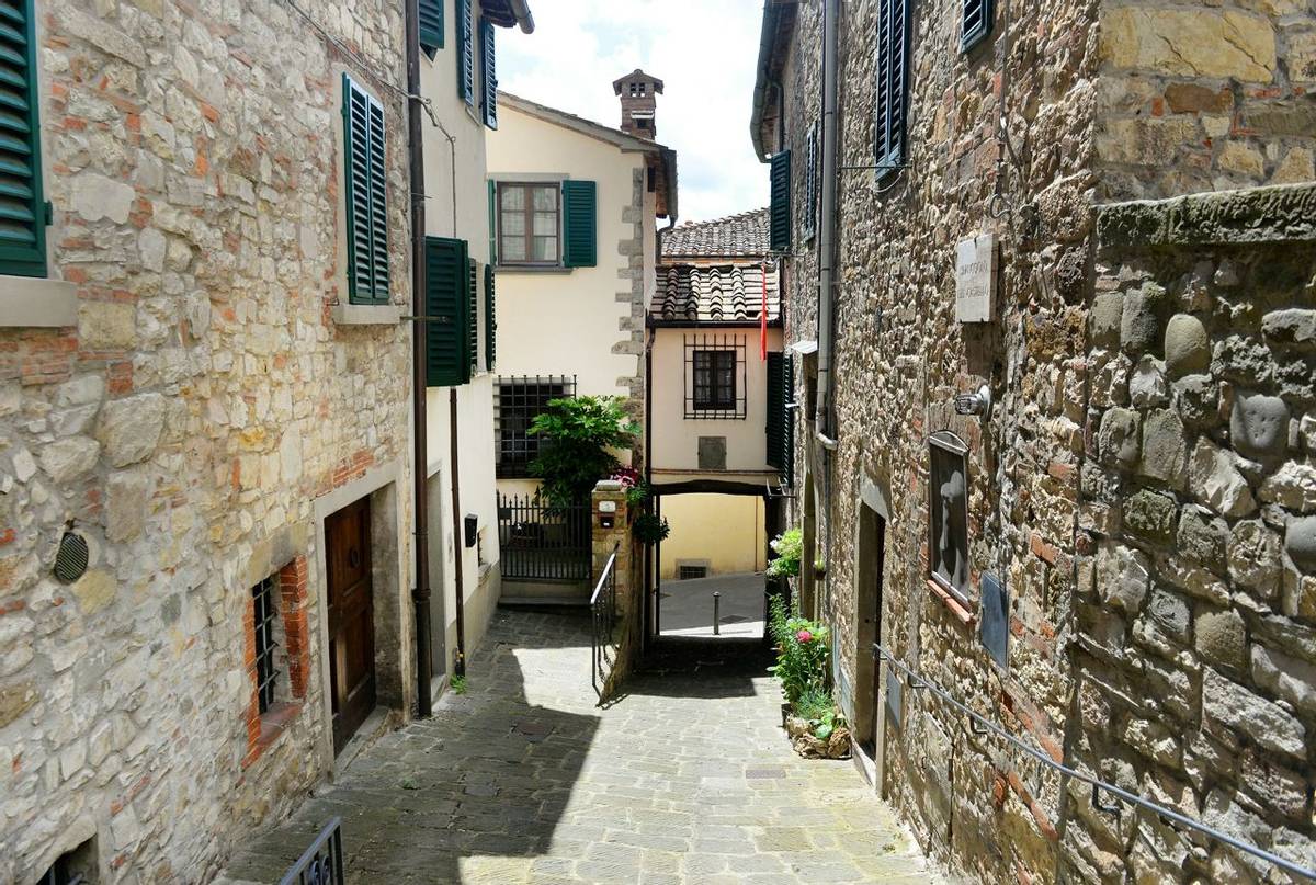 Village Radda in Chianti, Toscana, Italy