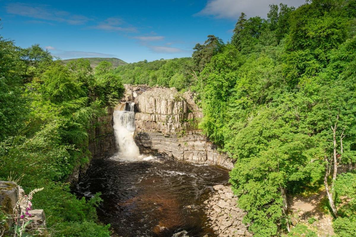 High Force Waterfall, The Penines Shutterstock 297554696