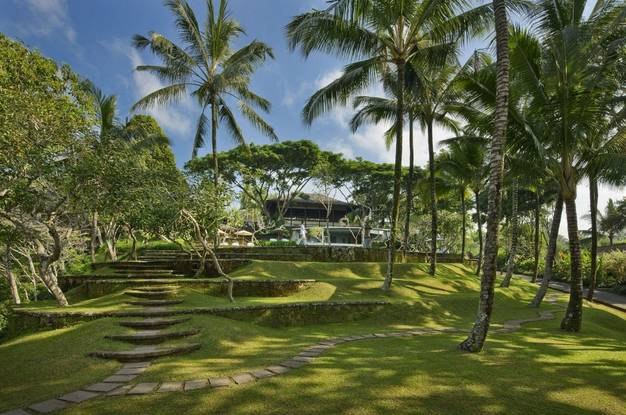 The grounds at COMO Shambhala Estate in Bali
