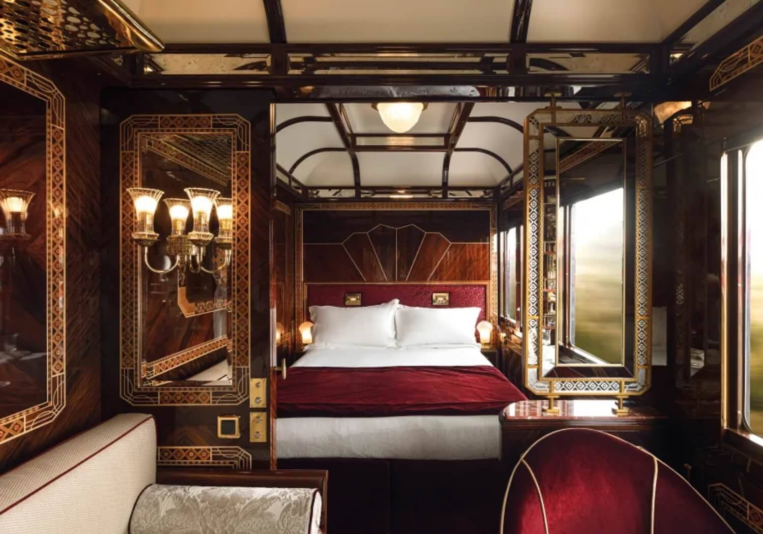 This Once-in-a-lifetime Train Ride From France to Italy Has Free-flowing  Champagne and Luxurious Suites on the Orient Express