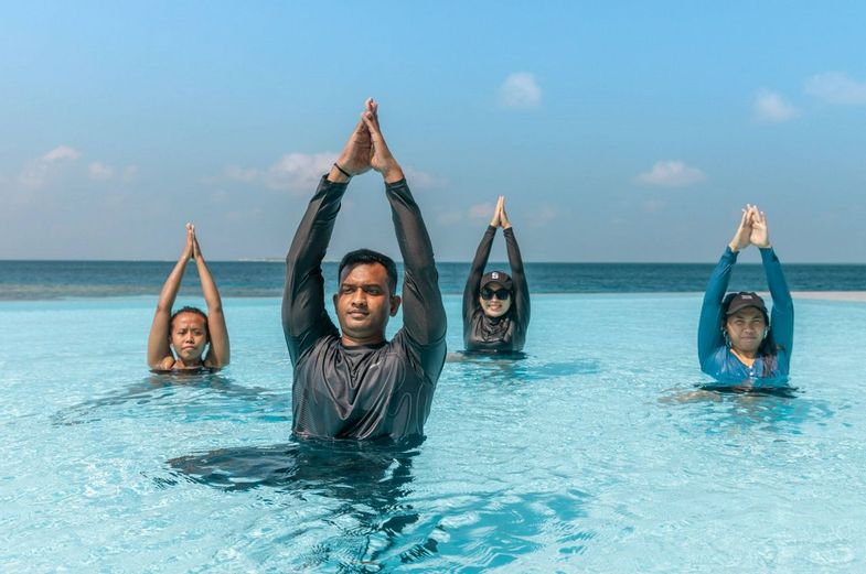 Kagi Maldives Spa Island - Water Aerobics