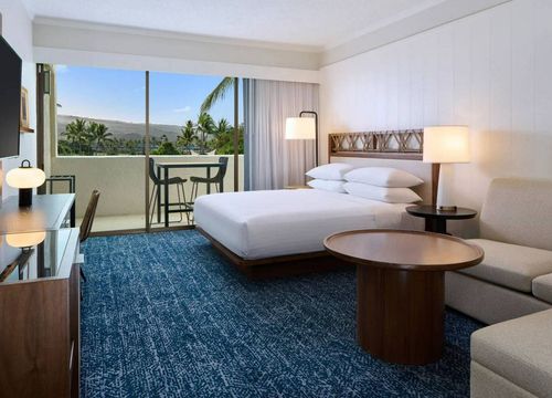 Outrigger Kona Resort & Spa King Room with balcony.jpg