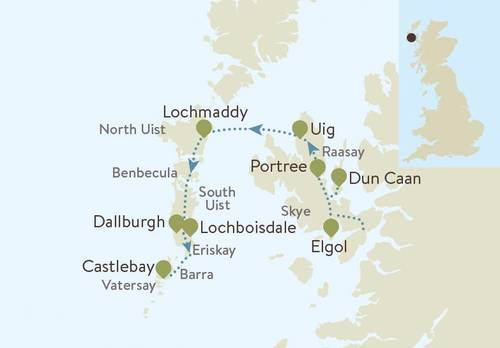 Hebridean Hopscotch Map