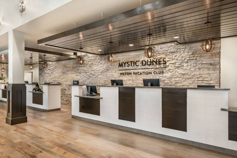 Hilton Vacation Club Mystic Dunes front desk.jpg