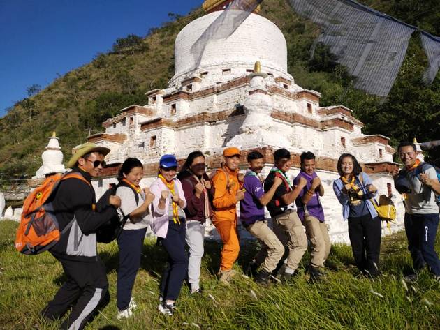 Trans Bhutan Trail Scout Walk 