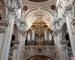 Magnificent baroque organ in St. Stephen's Cathedral, largest cathedral organ in the world in Passau, Germany