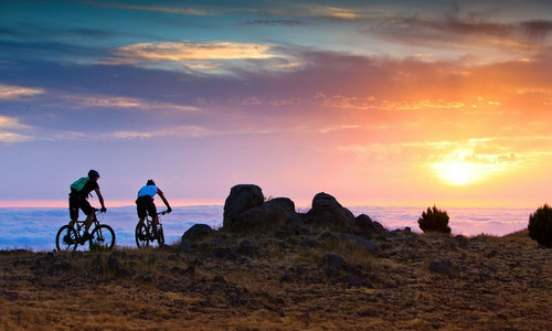 biking in Conrad Algarve fushion fitness