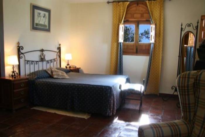 Extremadura hotel bedroom