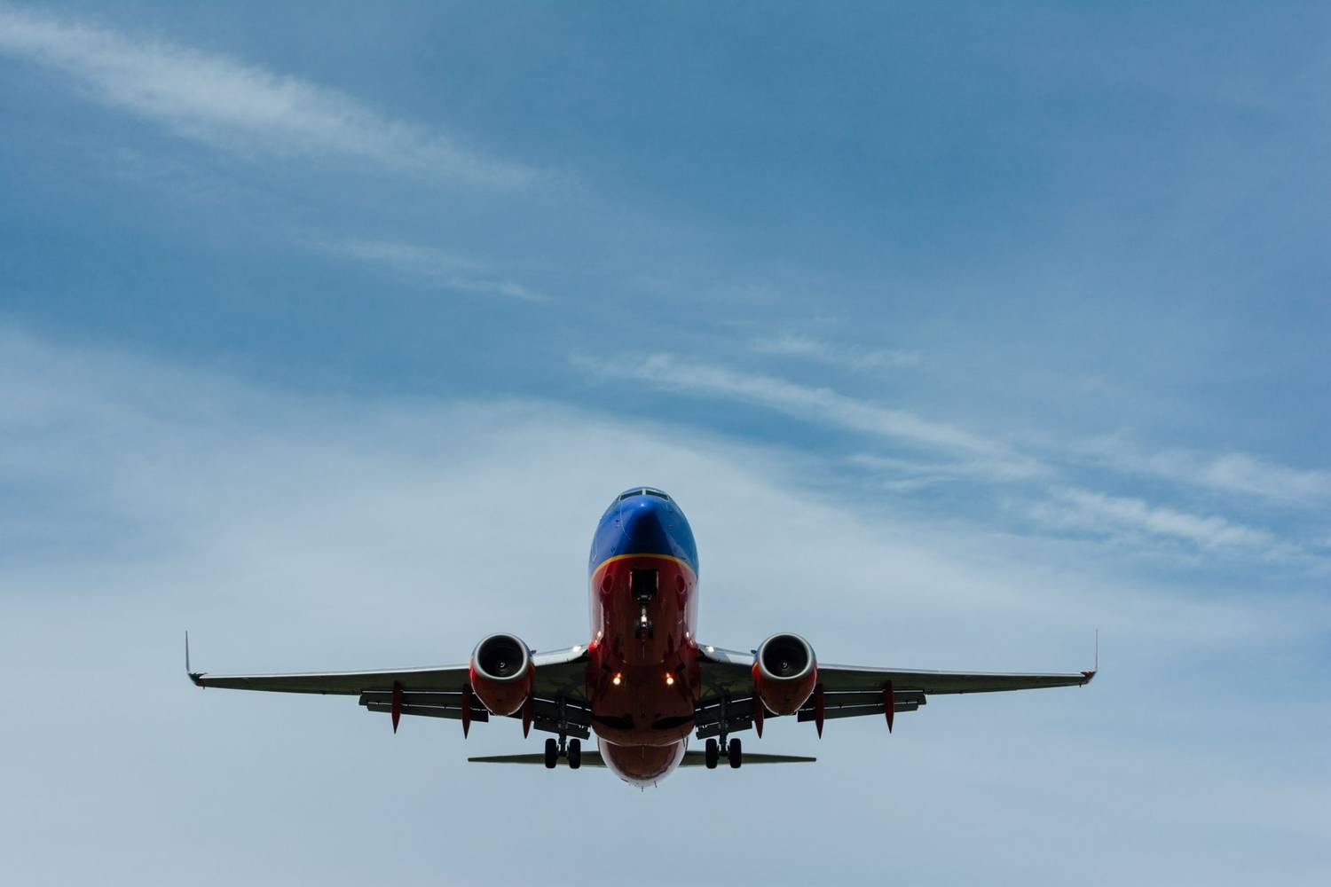 Photograph of an airplane 