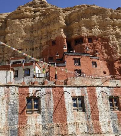 Lo Garfu monastery located north of Lo Manthang
