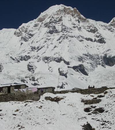 Annapurna Base Camp at 4,100m