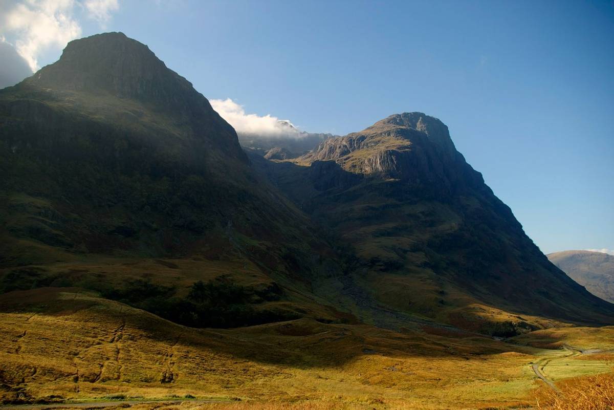 A View Of The Two Sisters in Glen Coe