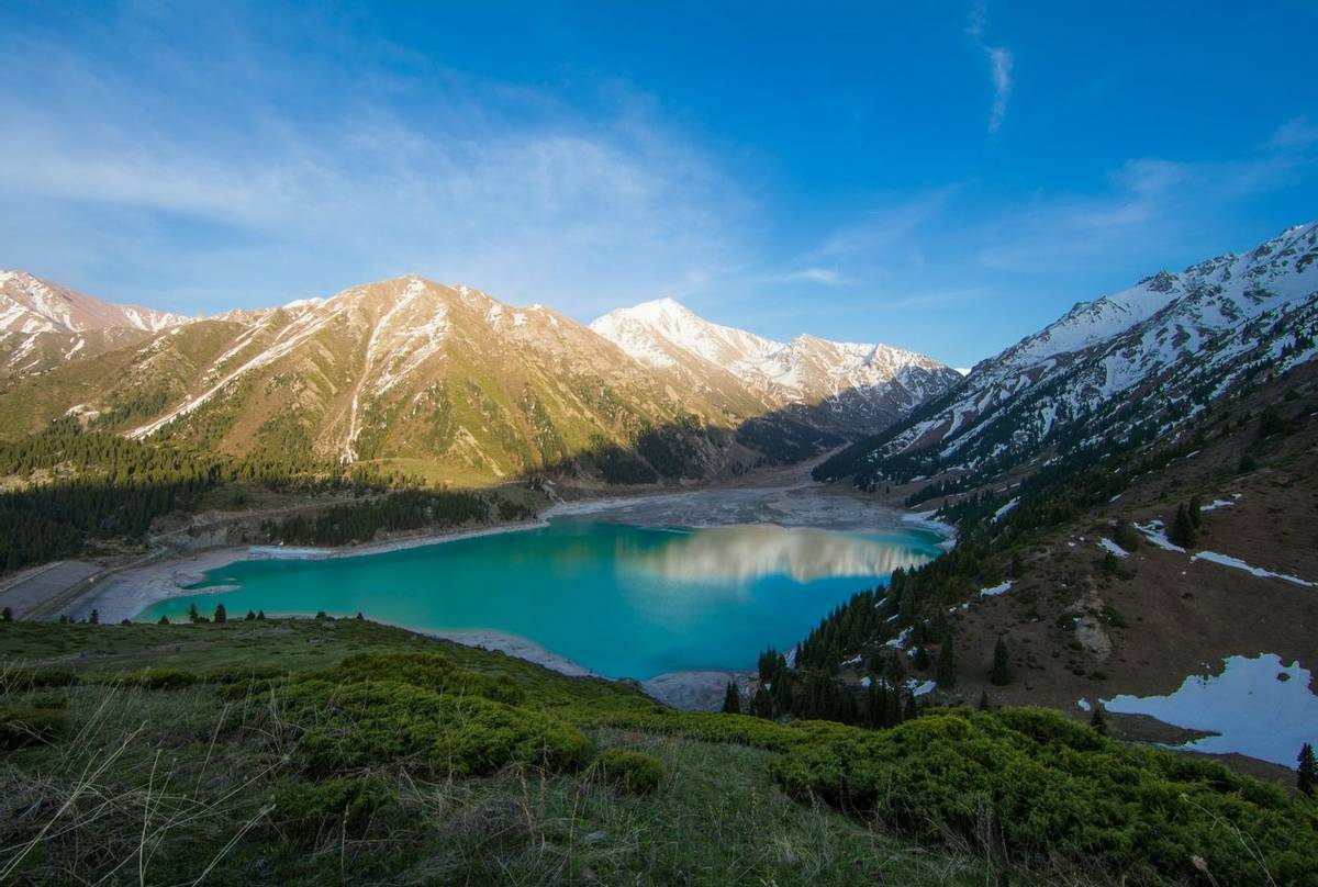 Almaty Lake, Kazakhstan Shutterstock 1089489242