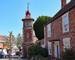 The clock tower in the small Somerset village of Nether Stowey