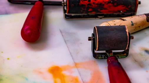 Printmaking in the South Downs