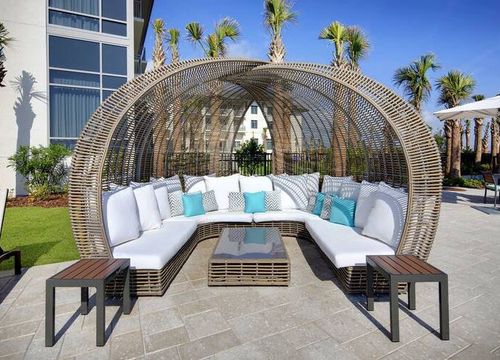 Embassy Suites by Hilton St. Augustine Beach Oceanfront Resort cabana 2.jpg
