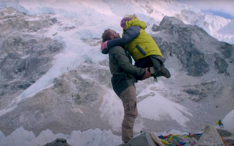 Trekkers on the Everest Base Camp trek, Nepal