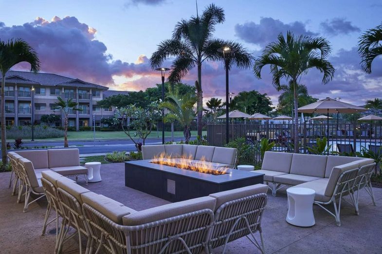 Residence Inn Oahu Kapolei firepit.jpg
