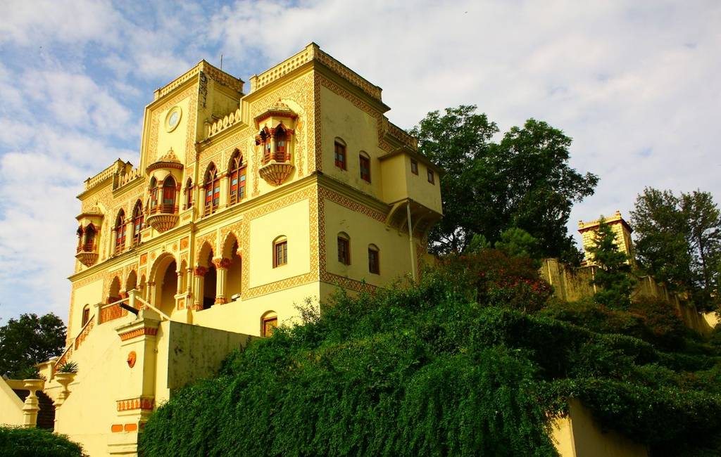 Exterior building at Ananda in the Himalayas