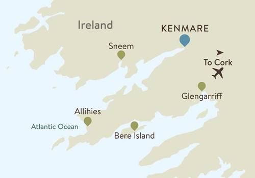 Ireland Itinerary Map