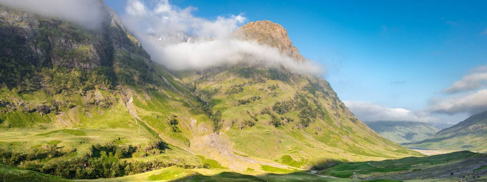 Scottish Highlands of Popular Tourism Destination - Glen Coe