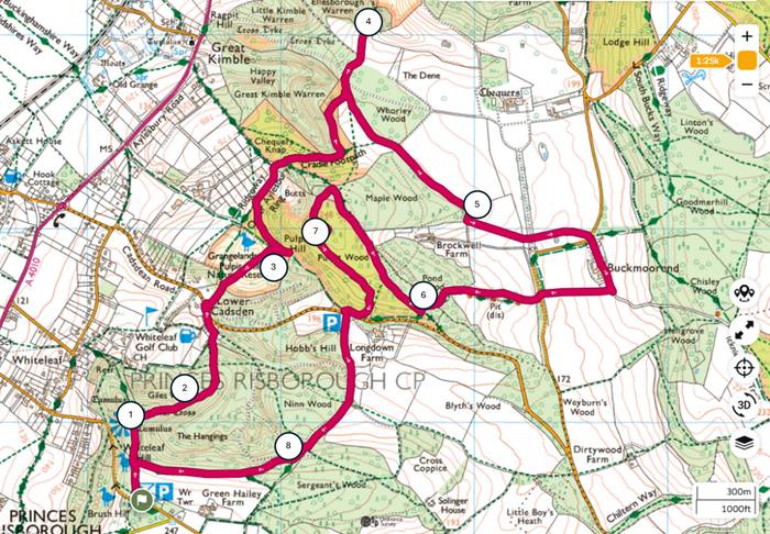 Day Trip Route