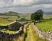 Walker in Yorkshire Dales