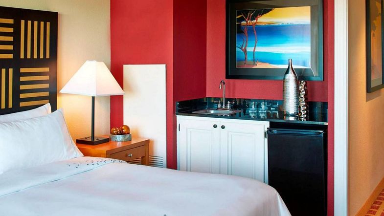 World Golf Village Renaissance St Augstine Resort king guest room wet bar.jpg