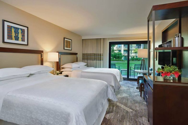 Sheraton Kauai Resort Villas queen guest room.jpg