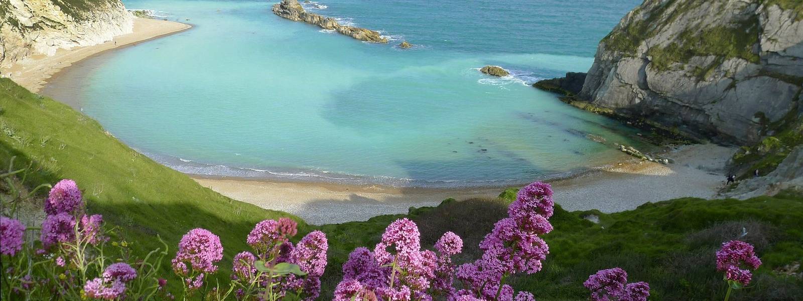 Man of War Bay near Durdle Door, Dorset, England UK The Jurassic coast a UNESCO World Heritage site
