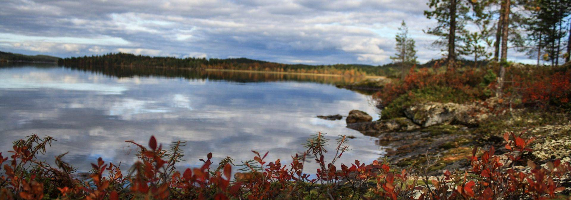 Autumn Over Lake Inari   Credit Visit Inari
