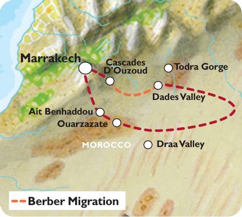 MARRAKECH to MARRAKECH (11 days) Trek Morocco - The Berber Migration