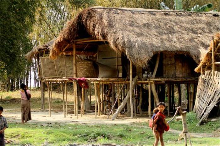 Traditional Mishing stilted house (Bret Charman)