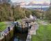 Five Rise Locks at Bingley are an awesome feat of engineering raising the Leeds to Liverpool canal 18 metres (60 feet).