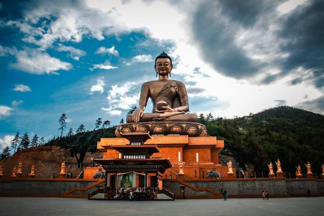 Buddha Dordenma, The Trans Bhutan Trail 