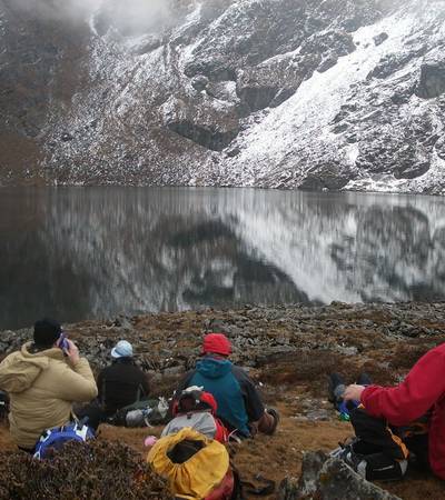 Panch Pokhari lakes