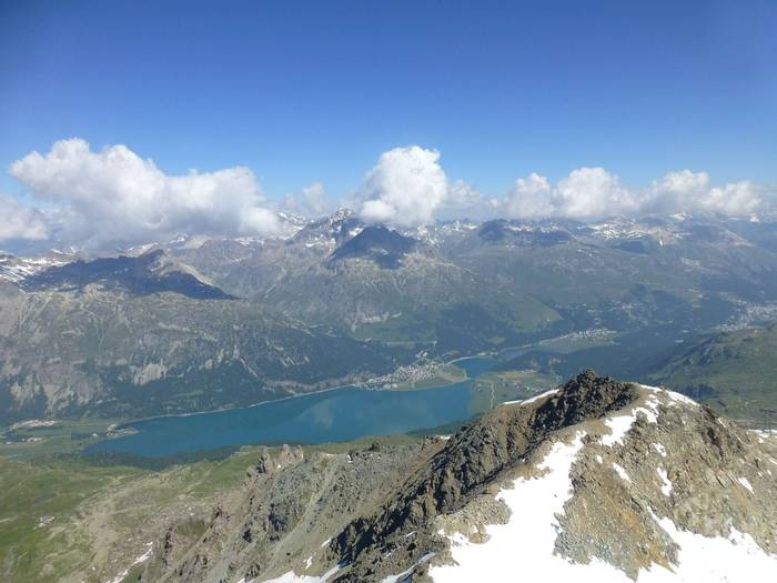 View to St Moritz (Kerrie Porteous)